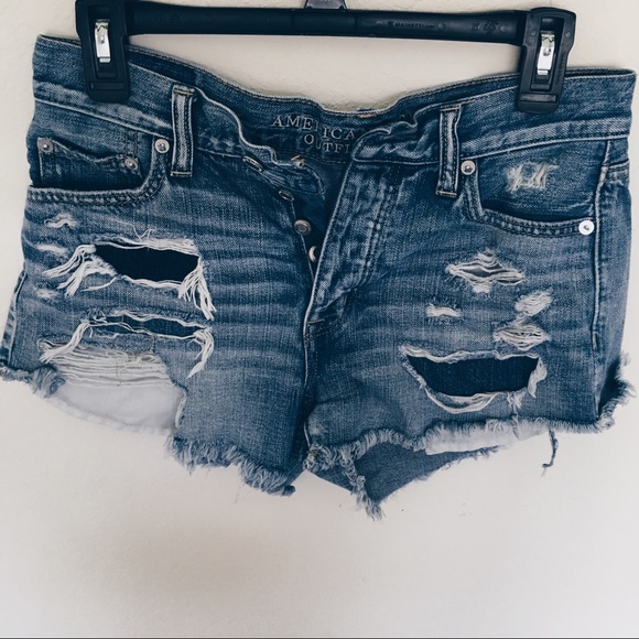 American Eagle Outfitters Pants - AE Vintage High-Waisted Festival Denim Short